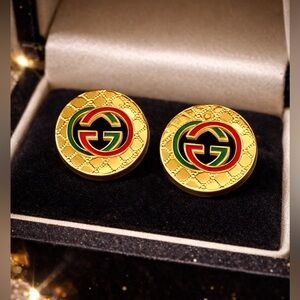 Luxury 18K Gold Gucci Earrings